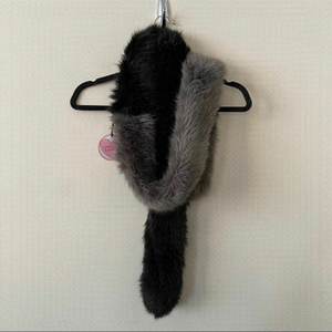 NWT-Charlotte Simone Popsicle Two-Tone Scarf Tail